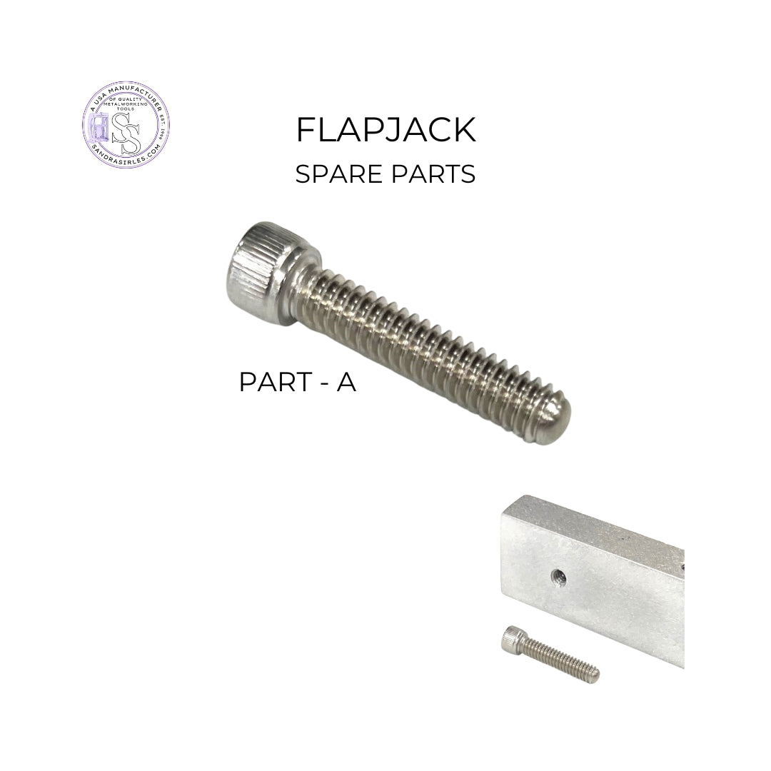 FLAPJACK SPARE PARTS ROUNDED JACKING SCREW PART - A